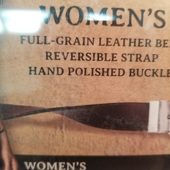 NEW Full Grain Leather Reversible Belt - Picture 6 of 6